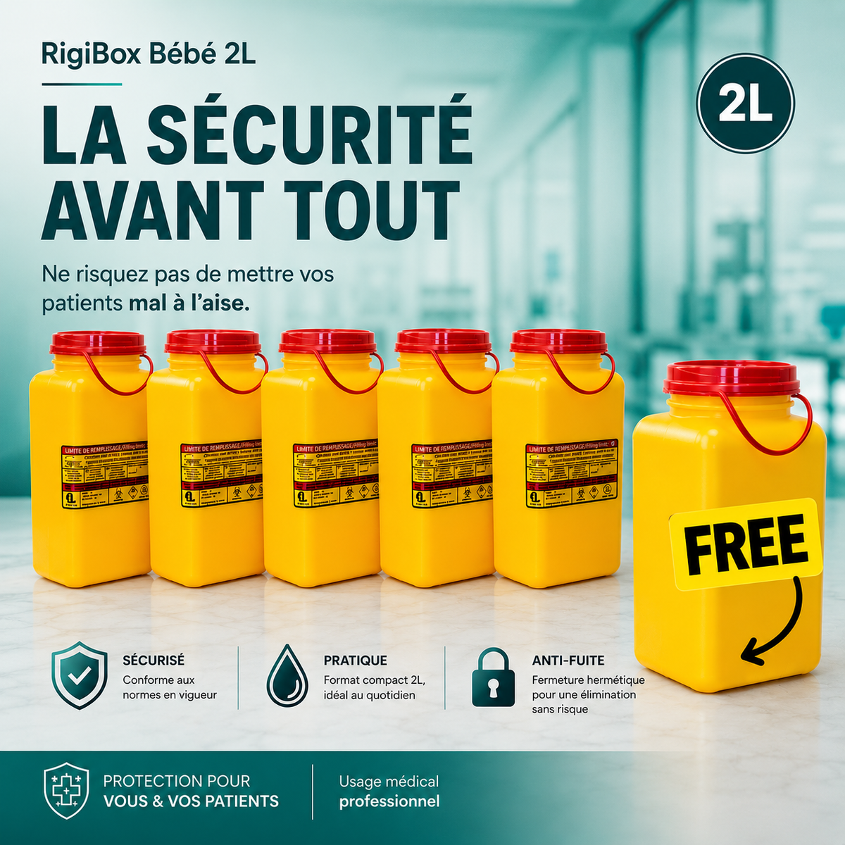 Rigibox 2L,5L ET 10L